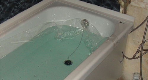 Установкой акрилового вкладыша | Чермоз